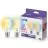 Duopak 2x WiZ Smart LED E27 Peer Filament 7W 806lm | Beste Kleurweergave - Dimbaar - Vervangt 60W